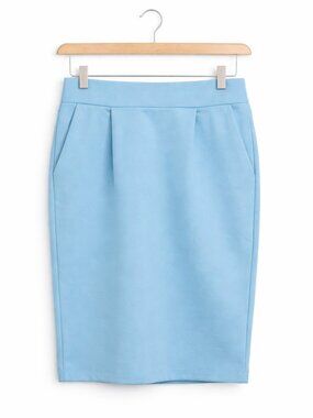 ICHI | NWT Aqua Blue Stretchy Skirt – Women’s Small